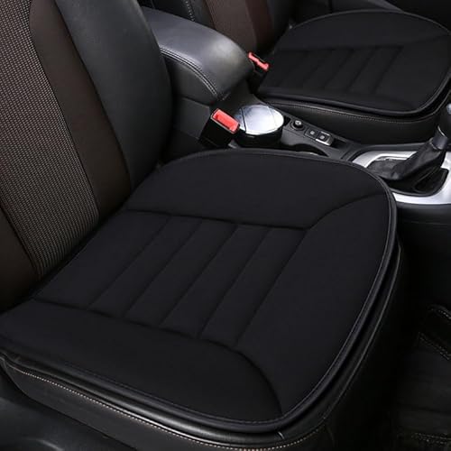 WINGOT Sitzkissen Auto Vordersitze Für Audi a6 c4 c5 c6 c7 c8 Avant Quattro allrad s-Line 1995-2023 2024, Autositzauflage Memory Schaum Sitzkissen, für Autositz, Bürostuhl und Alle Stühle,Black von WINGOT