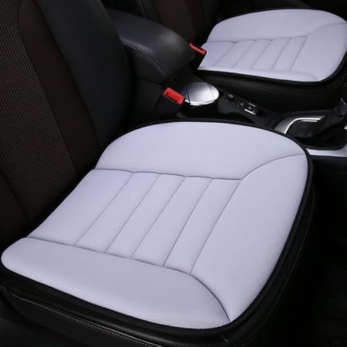 WINGOT Sitzkissen Auto Vordersitze Für Audi a6 c4 c5 c6 c7 c8 Avant Quattro allrad s-Line 1995-2023 2024, Autositzauflage Memory Schaum Sitzkissen, für Autositz, Bürostuhl und Alle Stühle,Grey von WINGOT