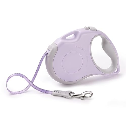 WINHYEPET Truelove TLL5001 Hundeleine, verhedderungsfrei, einziehbar, 4,8 m, starkes Nylonband, Einhand-Bremspausensperre, für Hundebesitzer, zuverlässig von WINHYEPET