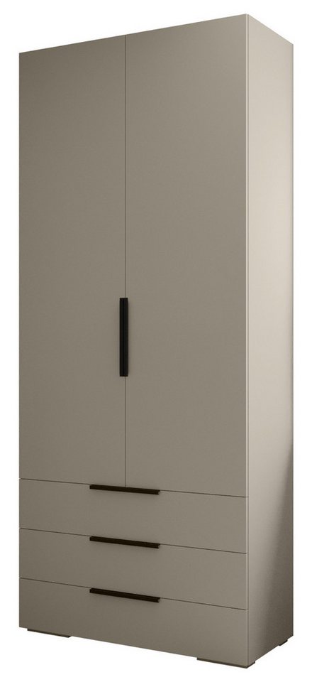 ABIKS MÖBEL Drehtürenschrank INOVA 1 Kleiderschrank 2D3SZ mit Kleiderstange und Regalen ABIKS MÖBEL Drehtürenschrank INOVA 1 Kleiderschrank 2D3SZ mit Kleiderstange und Regalen von ABIKS MÖBEL