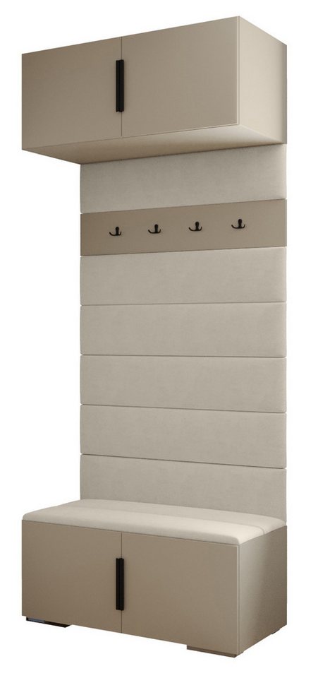 ABIKS MÖBEL Garderoben-Set Inova 1 Sitz, Schrank mit Regalen, Kleiderbügeln, Aufbewahrungsbox ABIKS MÖBEL Garderoben-Set Inova 1 Sitz, Schrank mit Regalen, Kleiderbügeln, Aufbewahrungsbox von ABIKS MÖBEL