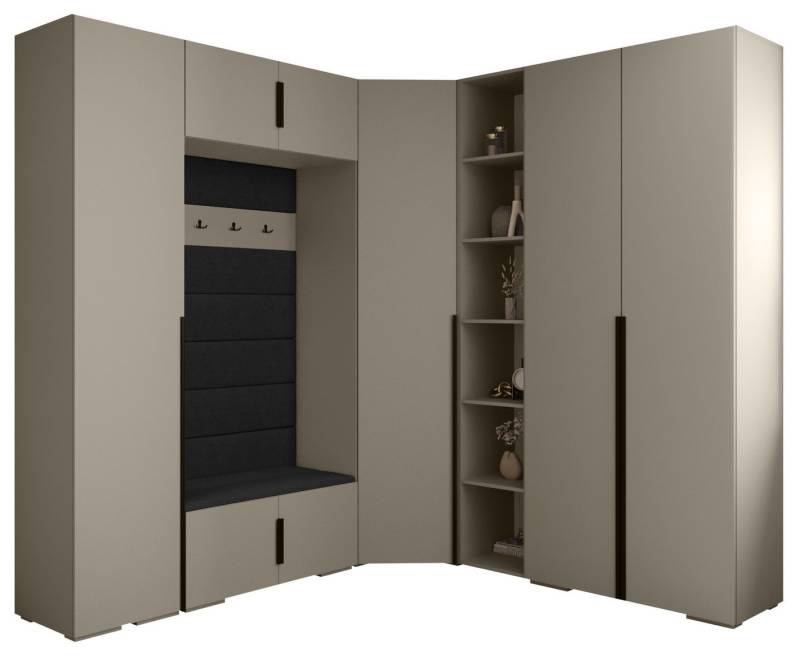 ABIKS MÖBEL Kompaktgarderobe INOVA 1 SATZ 2 Möbelset, Garderobe mit Kleiderstange und Regalen ABIKS MÖBEL Kompaktgarderobe INOVA 1 SATZ 2 Möbelset, Garderobe mit Kleiderstange und Regalen von ABIKS MÖBEL