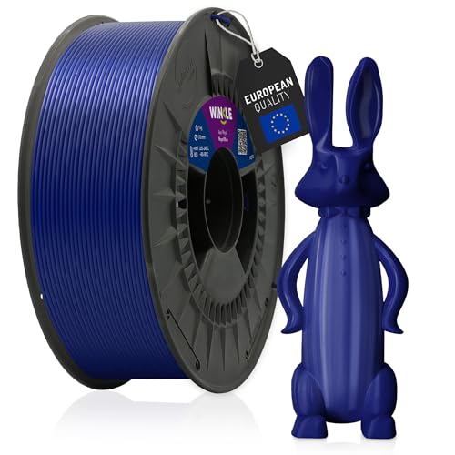 WINKLE PETG Filament 1.75mm Königsblau, 300g Spule, 3D Drucker Filament Kompatibel mit FDM Druckern, 3D-Druckmaterialien, Maßgenauigkeit +/- 0.05mm, Schlagfest, Leicht zu Bedrucken WINKLE PETG Filament 1.75mm Königsblau, 300g Spule, 3D Drucker Filament Kompatibel mit FDM Druckern, 3D-Druckmaterialien, Maßgenauigkeit +/- 0.05mm, Schlagfest, Leicht zu Bedrucken von WINKLE FEED YOUR PRINTER