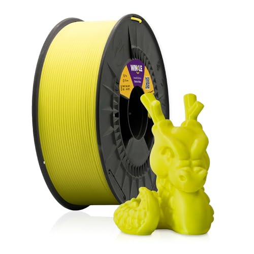 Winkle PLA-Filament | Pla 1,75 mm | Filamentdruck | 3D-Drucker | 3D-Filament | Fluoreszierende Gelb | Spule 1000 g von Winkle