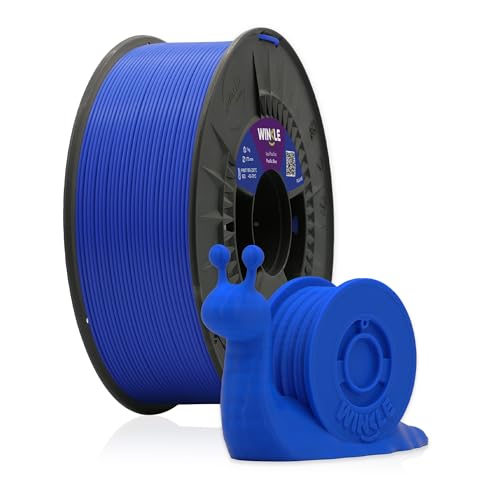 Winkle Pla HD Filament | Pla 1,75 mm | Filamentdruck | 3D-Drucker | 3D-Filament | pazifisches Blau | Spule 1000 g von Winkle
