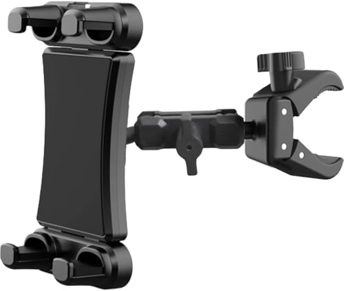 WINOK Tablet-Ständer Laufband, Heimtrainer Fahrrad Tablet Halterung, 360° Drehbar DIY Tablet-Ständerhalter für Spinning Mikrofonständer Schreibtisch Lenke für Smartphones und E-Reader 4.5-14 Zoll WINOK Tablet-Ständer Laufband, Heimtrainer Fahrrad Tablet Halterung, 360° Drehbar DIY Tablet-Ständerhalter für Spinning Mikrofonständer Schreibtisch Lenke für Smartphones und E-Reader 4.5-14 Zoll von WINOK