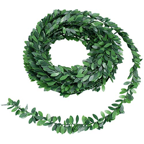 WINOMO Künstliche Ivy Girlande 7. 5M 259 in Künstliche Garland Laub Grün Blätter Simulierte Reben für Hochzeit Zeremonie DIY Stirnbänder von WINOMO