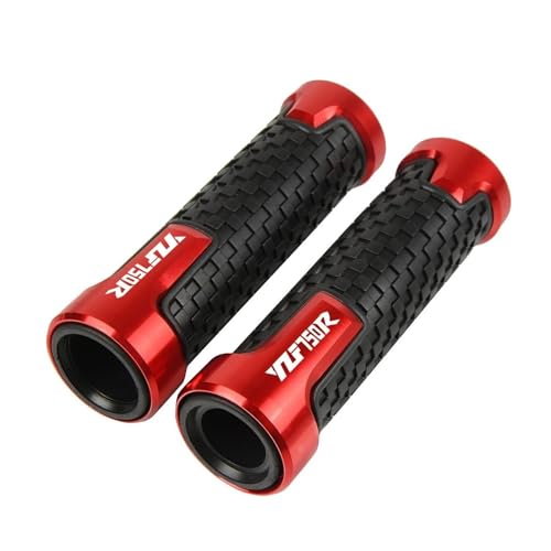 WINVOX Für Yamaha YZF750R YZF 750R 750 R 2013-2021 2020 Motorrad CNC-Lenkergriffe Enden Motorrad-Lenker-Handendstopfen Kappen(Red) von WINVOX
