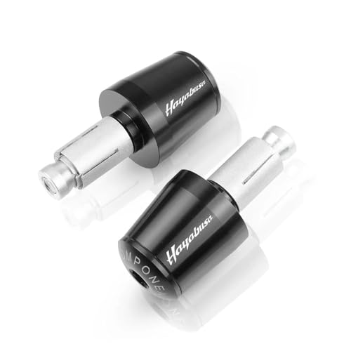 WINVOX Motorrad CNC 7/8" 22MM Lenkergriffe Lenkerkappe Endet Stecker Für Suzuki Hayabusa GSXR1300 GSXR 1300 2008-2016 2015 2014 2013(1) von WINVOX