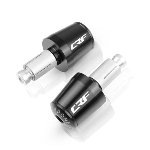 WINVOX Motorrad Lenker Griffe Enden Griff Bar Kappe End Stecker Für CRF 250 450 CRF250X CRF450R CRF250R CRF450X CRF150R CRF230F(1) von WINVOX