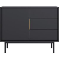 Kommode VIVA schwarz B/H/T: ca. 104x82x39 cm von WIPMEB