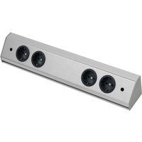 Wipo - Steckdosenleiste Corner Compact 230 v, max.3500 Watt, l 460 mm, Edelstahl Effekt Wipo - Steckdosenleiste Corner Compact 230 v, max.3500 Watt, l 460 mm, Edelstahl Effekt von WIPO