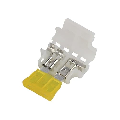 5sets Wasserdicht Auto Standard Mittlere Sicherung Halter + Auto Boot Lkw ATC ATO Blade Fuse Sicherung Hardware Teile(20a Yellow) von WIQOLESVL