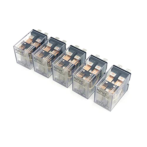 WIQOLESVL Relais 5 Stück/Lot Leistungsrelais NNC68A-2Z DC 24 V Spule DPDT 8 Pins HH62P LY2 JQX-13F 12 A 240 VAC/28 VDC WIQOLESVL Relais 5 Stück/Lot Leistungsrelais NNC68A-2Z DC 24 V Spule DPDT 8 Pins HH62P LY2 JQX-13F 12 A 240 VAC/28 VDC von WIQOLESVL