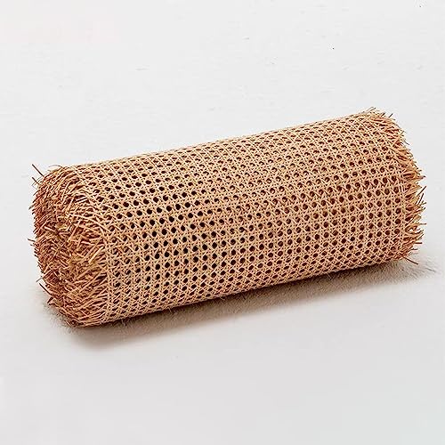 35/40/45/50/55/60/90/100cm Breite Gewebtes Offenes Natürliches Rattan Roll, Wiener Geflecht Gurtband für Caning-Projekte, Cane Webbing Rattan Roll für Heimwerker Schrank Stuhl Möbel (Size : 35cmx5m) von WIRMEC