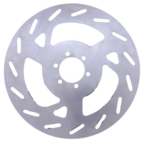 WIRMEC Bremsscheibe Scooter-Bremsscheibe 180/203 MM 6 Löcher Für E-Bike-Scooter, 3 MM Verdickte Scheiben, 180 MM 203 Mm Scheibenbremse Bremsscheibe Hinten(180MM 3.0mm) von WIRMEC
