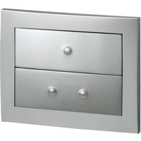 EGAL Betätigungsplatte IMAGEO Unterputz-WC-Spülkasten, matt verchromt EGAL Betätigungsplatte IMAGEO Unterputz-WC-Spülkasten, matt verchromt von WIRQUIN