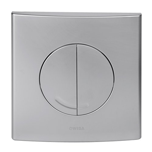 WISA XS Excellent WC Bedienungsplatte Argos DF matt chrom von WISA Excellent XS