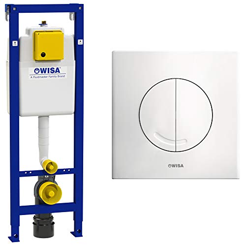 WISA WC Vorwandelement Spülkasten 118cm inkl. Betätigungsplatte ARGOS DF von WISA