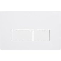 Wisa - Betätigungsplatte Basic Square weiß, Bedienung von vorne Wisa - Betätigungsplatte Basic Square weiß, Bedienung von vorne von WISA