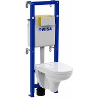 Wisa - Vorwandelement Komplett-Set mit v&b Wand-WC Aufputzspülkästen von WISA