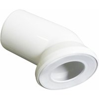 WC-Anschlußbogen Uni 45° weiß, 23 cm Spülrohre & Abläufe - Wisa von WISA