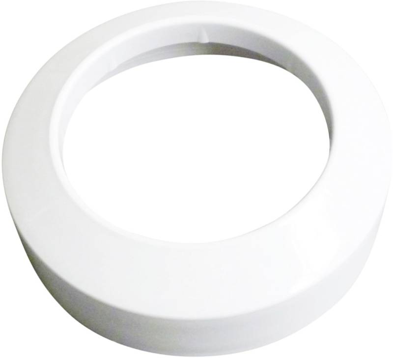 Wisa WC-Rosette weiß, 5 cm, flache Ausführung von WISA
