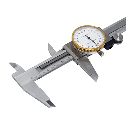 Wisamic 0-150 mm Uhrenmessschieber Dial Caliper Ablesung 0,02 mm von WISAMIC