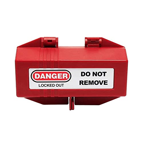 Wisamic Safe-Box Polypropylen Plug Lockout 3-1/4 Zoll x 3-1/4 Zoll x 7 Zoll Elektro-Stecker Abdeckung von WISAMIC