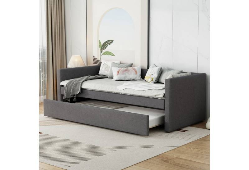 WISHDOR Daybett Schlafsofa Tagesbett, mit klappbaren und hochklappbaren Metallbeinen, 90*200 cm von WISHDOR