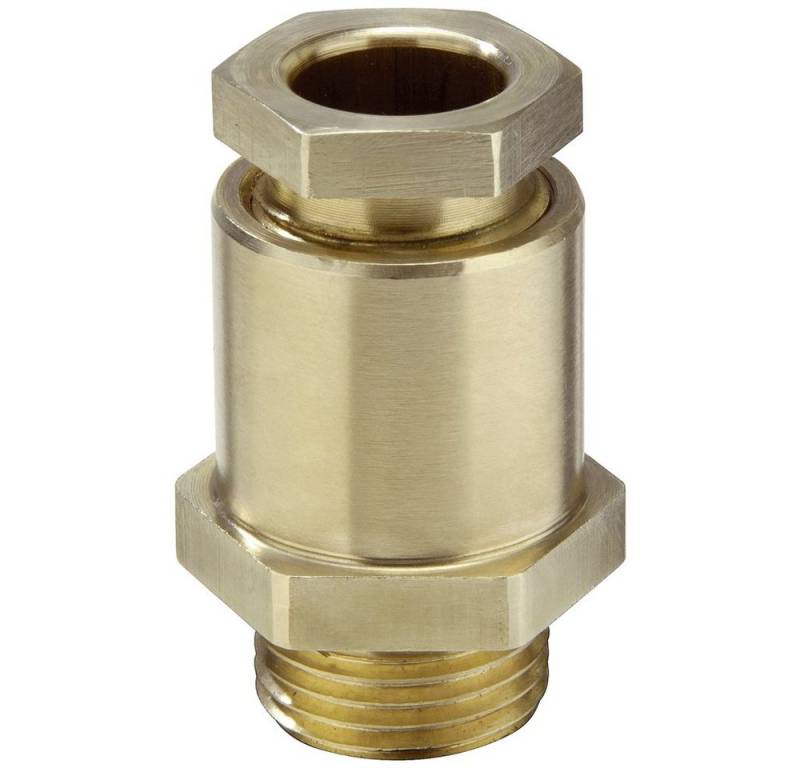WISKA Kabelverbinder-Sortiment Wiska 10016850 Kabelverschraubung schlagfest, mit Dichtung M36 Messin, KVMS 36-Z22 von WISKA