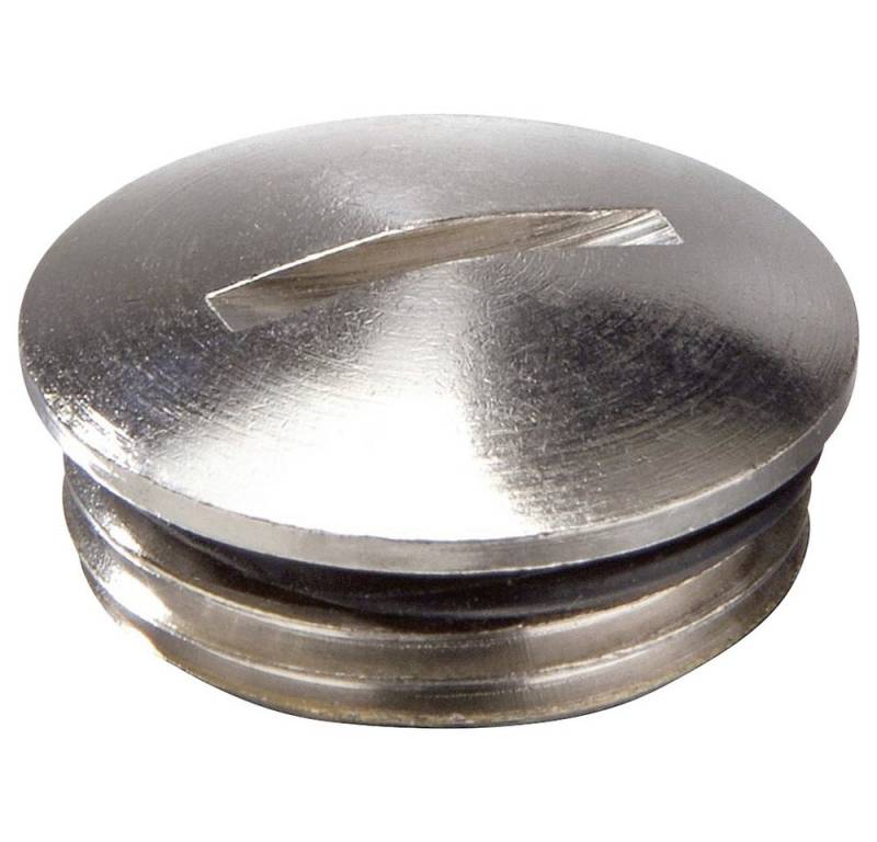 WISKA Verbindungsmuffe Wiska 10065083 EMVS-ORD 25 Verschlussschraube schlagfest M25 Metall, EMVS-ORD 25 von WISKA