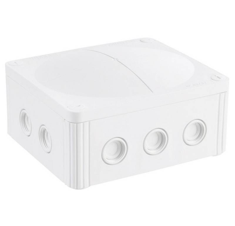 WISKA Verteilerbox Wiska 10101461 Abzweigkasten (L x B x H) 160 x 140 x 81 mm Weiß IP66/I von WISKA