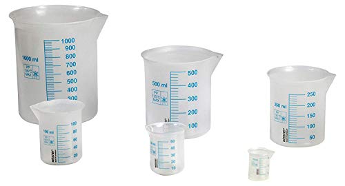 WISSNER 100110 aktiv lernen - 6 Meßbecher -RE-Plastic von WISSNER