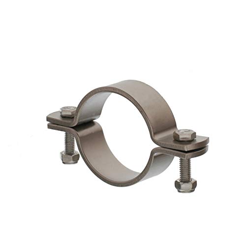40 und 41 mm Edelstahl Rohrschelle ohne Schaft für Rohr DIN EN 10357 Werkstoff 1.4301 von WIT