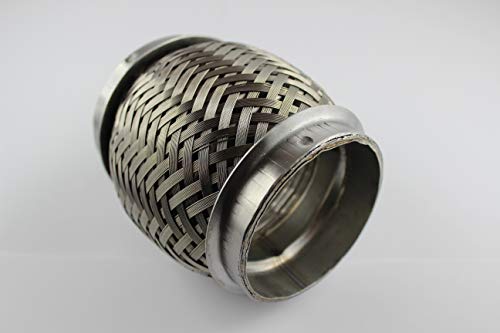 Flexrohr Interlock 76mm 76,1mm / 3 Zoll, Länge 100mm Flexstück 1.4301 von WIT
