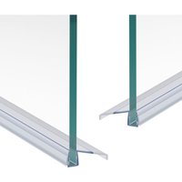 Witen&nock - 2er Set Duschdichtungen Schiebetürdichtungen Wasserabweiser Dichtungsprofiler Dichtung Gerade Glasstärke 5-6mm Länge 100cm von WITEN&NOCK