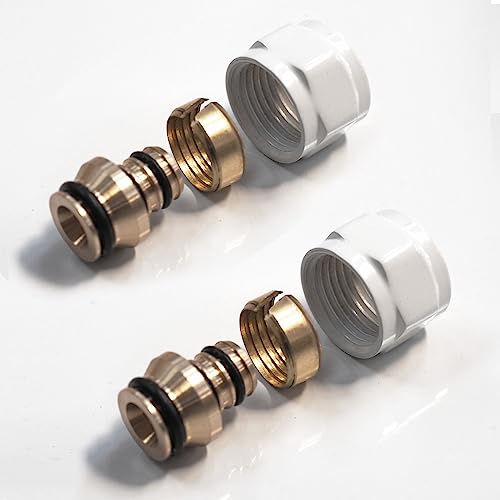 WITEN&NOCK 2er Set Klemmverschraubung für PVC Rohre 16 mm Eurokonusanschluss 1/2'' EK - 16x2mm WITEN&NOCK 2er Set Klemmverschraubung für PVC Rohre 16 mm Eurokonusanschluss 1/2'' EK - 16x2mm von WITEN&NOCK
