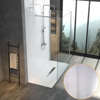 2er Set smc Duschrückwände Steinoptik mit Mauerwerksmuster Wandverkleidung Wandpaneel als fugenloser Fliesenersatz Stärke 3 mm Weiß BxH 90 x 200 cm 2er Set smc Duschrückwände Steinoptik mit Mauerwerksmuster Wandverkleidung Wandpaneel als fugenloser Fliesenersatz Stärke 3 mm Weiß BxH 90 x 200 cm von WITEN&NOCK