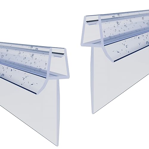 WITEN&NOCK Duschdichtungen 2 x 50cm mit extra verlängerter Lippe Ersatzdichtung für Duschkabine Badewanneaufsatz Wasserabweiser Dichtungsprofile Duschtür Dichtung Gerade Glasstärke 5 mm 6 mm WITEN&NOCK Duschdichtungen 2 x 50cm mit extra verlängerter Lippe Ersatzdichtung für Duschkabine Badewanneaufsatz Wasserabweiser Dichtungsprofile Duschtür Dichtung Gerade Glasstärke 5 mm 6 mm von WITEN&NOCK
