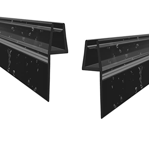 WITEN&NOCK Duschdichtungen schwarze 200cm 2er Set mit extra langer Dichtfahne Ersatzdichtung für Falttür Drehfalttür Dichtungsprofile Duschtür Dichtung Gerade Glasstärke 5 mm 6 mm WITEN&NOCK Duschdichtungen schwarze 200cm 2er Set mit extra langer Dichtfahne Ersatzdichtung für Falttür Drehfalttür Dichtungsprofile Duschtür Dichtung Gerade Glasstärke 5 mm 6 mm von WITEN&NOCK