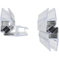 WITEN&NOCK Magnetdichtung Duschdichtung für Glastüren Duschkabine 90 Grad & 180 Grad (1 Paar) für Glasstärke 5 mm 6 mm Länge 200 cm von WITEN&NOCK