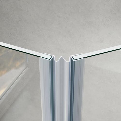 WITEN&NOCK 200cm Duschdichtungen Ersatzdichtung entfaltbar für Glas zu Glas Verbindung Duschtür Dichtung Gerade Glasstärke 8-10 mm WITEN&NOCK 200cm Duschdichtungen Ersatzdichtung entfaltbar für Glas zu Glas Verbindung Duschtür Dichtung Gerade Glasstärke 8-10 mm von WITEN&NOCK
