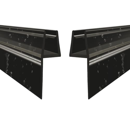 WITEN&NOCK 2er Set 120cm Duschdichtung schwarz mit extra langer Dichtfahne Ersatzdichtung für Duschtür Gerade Glasstärke 8-10 mm WITEN&NOCK 2er Set 120cm Duschdichtung schwarz mit extra langer Dichtfahne Ersatzdichtung für Duschtür Gerade Glasstärke 8-10 mm von WITEN&NOCK