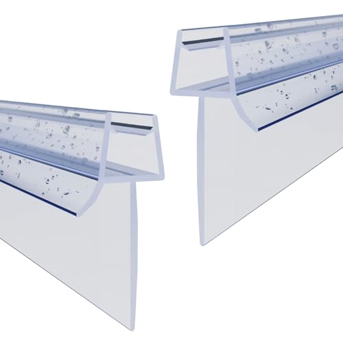 WITEN&NOCK 2er Set 70cm Duschdichtungen mit extra verlängerter Lippe Ersatzdichtung für Duschkabine Badewanneaufsatz Wasserabweiser Dichtungsprofile Duschtür Dichtung Gerade Glasstärke 8 mm WITEN&NOCK 2er Set 70cm Duschdichtungen mit extra verlängerter Lippe Ersatzdichtung für Duschkabine Badewanneaufsatz Wasserabweiser Dichtungsprofile Duschtür Dichtung Gerade Glasstärke 8 mm von WITEN&NOCK