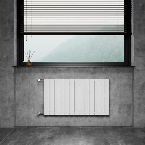 WITEN&NOCK Designheizkörper Flach Paneelheizkörper Weiß 1000 x 550 mm Doppellagig mit Seitenanschluss Austauschheizkörper Nabenabstand 500 mm inkl. Thermostatventile WITEN&NOCK Designheizkörper Flach Paneelheizkörper Weiß 1000 x 550 mm Doppellagig mit Seitenanschluss Austauschheizkörper Nabenabstand 500 mm inkl. Thermostatventile von WITEN&NOCK