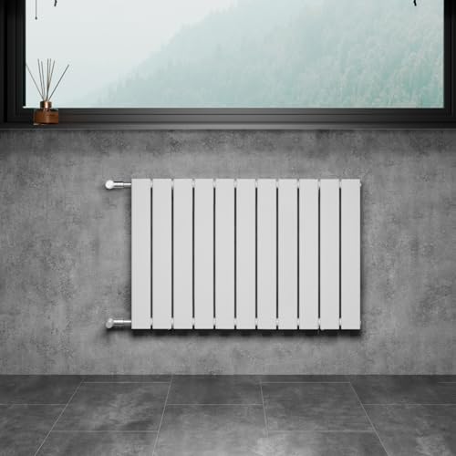 WITEN&NOCK Designheizkörper Flach Paneelheizkörper Weiß 850 x 600 mm Einlagig mit Seitenanschluss Austauschheizkörper Nabenabstand 550 mm inkl. Thermostatventile WITEN&NOCK Designheizkörper Flach Paneelheizkörper Weiß 850 x 600 mm Einlagig mit Seitenanschluss Austauschheizkörper Nabenabstand 550 mm inkl. Thermostatventile von WITEN&NOCK