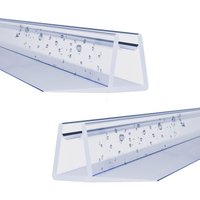 Witen&nock - 2er Set Duschdichtung 200 cm für Schiebetür F-Form Dichtung Streifdichtung Dusche Glasstärke 10 mm Witen&nock - 2er Set Duschdichtung 200 cm für Schiebetür F-Form Dichtung Streifdichtung Dusche Glasstärke 10 mm von WITEN&NOCK