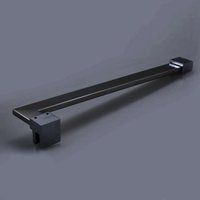 Witen&nock - schneeberg Stabilisator Haltestange für 8 mm Walk In Duschwand schwarz matt 59 cm von WITEN&NOCK