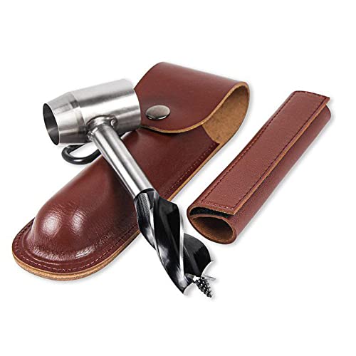 Schneckenbohrer Hand Schneckenschlüssel Survival Siedler Werkzeug Holzbohrer Peg Loch Maker Multitool Für Buwkraft Camping von WITPOCE
